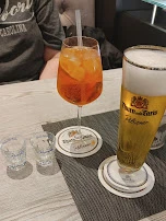 Beer and Aperol Spritz