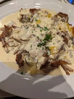 Gyros Mit Champignons Und Rahmsauce
